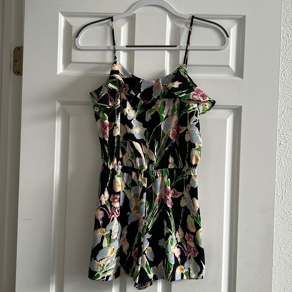Topshop floral romper size 4